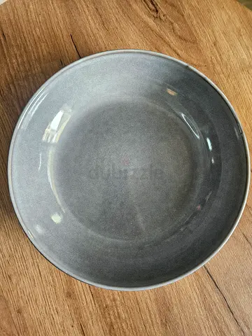 Grey Ceramic Plates - Excellent Condition