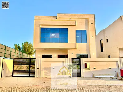 فيلا جديدة بسعر شامل رسوم التسجيل والتمليك اول ساكن تملك حر لجميع الجنسيات بالقرب من شارع الشيخ محمد بن زايد