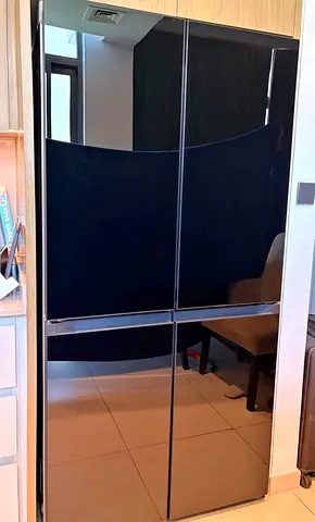 Samsung Freestanding BESPOKE T-Style French Door Refrigerator, RF65DG90BEB1AE (602 L)