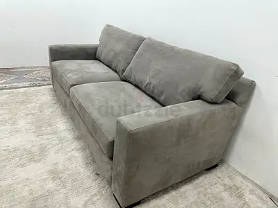 Still brand new cratebarrel three seater sofabed