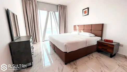 Full Furnished with ADDC included + Underground Parking | 2BHK Full Sea View I Corniche Waterfront | Family Park