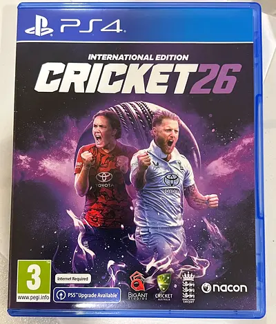 PS4 / PS5 Cricket 26 (disc) ps5 upgrade