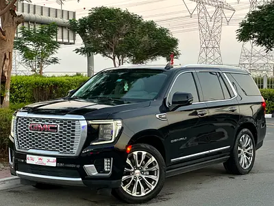 GMC YUKON DENALI 2021 GCC FULL OPTION FULL SERVICE HISTORY NO ACCIDENTS