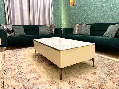 Sofas with center and side tables