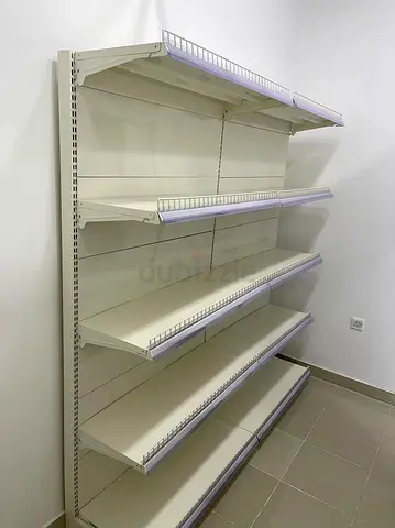 7 Pcs Available (AED 400 each)

Size: 100x35x200cm

Capacity: 75Kg each shelf

Layer: 5 Shelf

Color