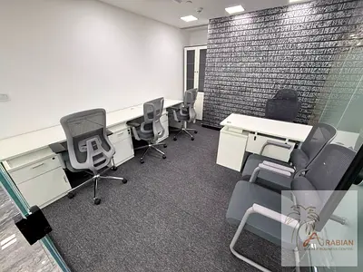 Fully Furnished Offices For Rent | Near Metro Station | Ready To Move in | 3 to 4 persons Office