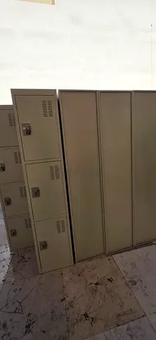 Metal Storage Lockers / Wardrobe Cabinet - Good Condition