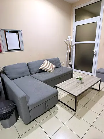 L shaped sofa bed