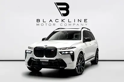 BUY NOW, PAY 2027 | THE BLACKLINE STANDARD | BMW Warranty + Service Contract, GCC, Low KM'sOW KM