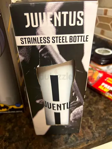 Juventus Stainless Steel Water Bottle (unused, in box)