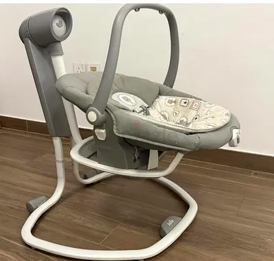 Joie electric baby swing - grey, gently used