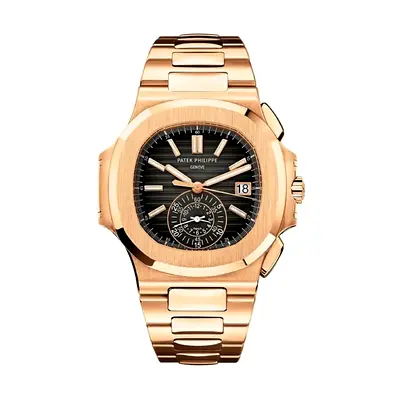 Patek Philippe Nautilus Rose Gold Mens Watch -