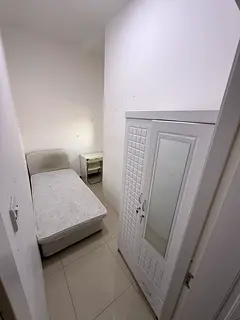 Partion with window in mix apartment for students and bachelor’s