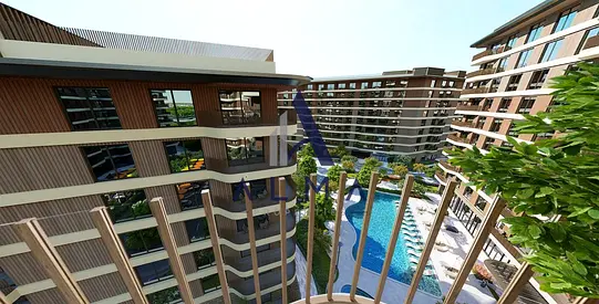 High Floor | Pool view | Luxurious Corner 2BHK
