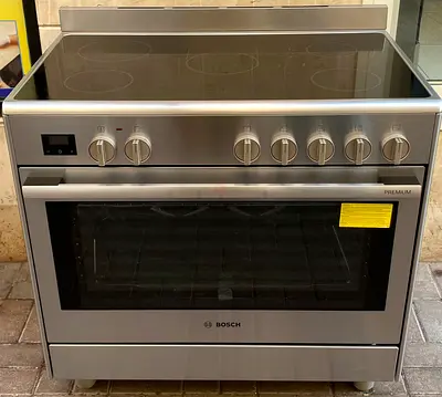 Bosch Series 8 5 Burner Electric range cooker Stainless steel FREE DELIVERY +WARRANTY