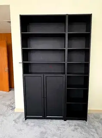 Ikea Black Shelf Cabinet| Like New