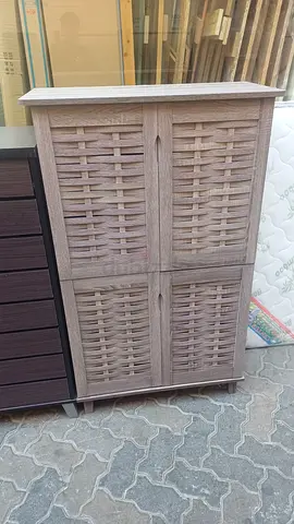 Wooden 2-Door Wardrobe / Cabinet in Good Condition