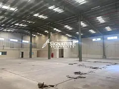 Warehouse 20600 Sqft 750 KW 3 Phase electricty warehouse for rent in jurf industrial area ajman