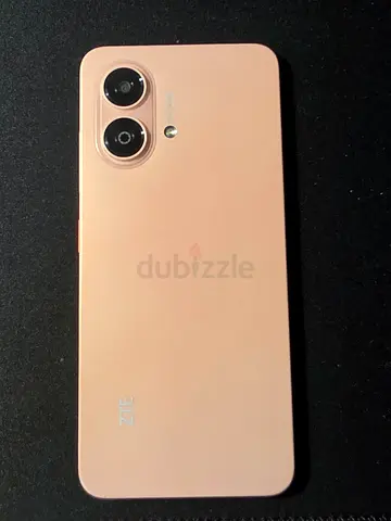 ZTE smartphone  rose gold
