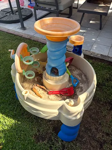 Free: Used Step2 Sand and Water Table with Accessories