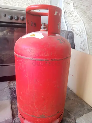 Used Red LPG Gas Cylinder 22 k.g big size(Domestic) - Good Condition
