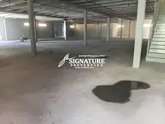 WAREHOUSE 14000 squefeet 8200 ground 5700 mezaning 25 kb 3 phase EASY ACCESS TO MAIN ROAD | MORE OPT