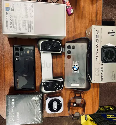 💥USED.REDMAGIC 11 AIR GAMING BUNDLE (SHADOW BLADE 3 CONTROLLER + COOLER 6 PRO) READ CAPTION PLS🤓