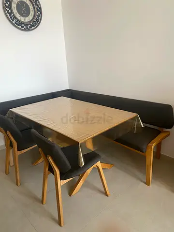 Corner Sofa and table