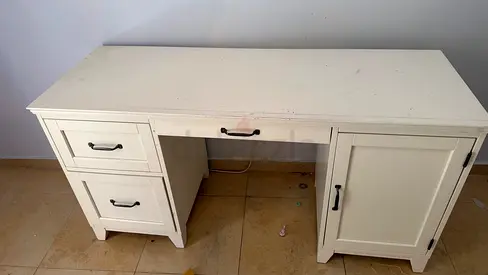 Pottery Barn desk can