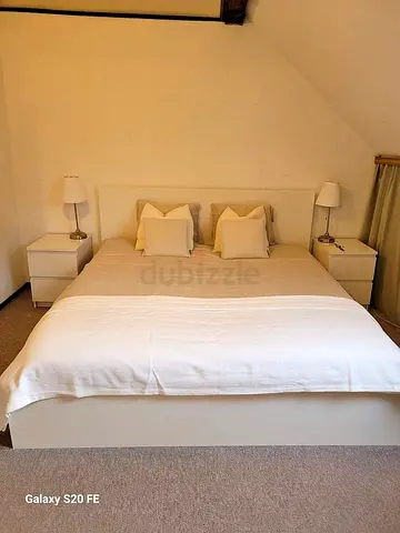 Ikea Bed and Mattress/King size