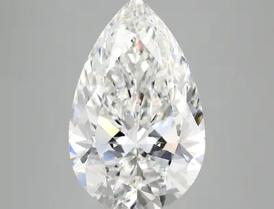 5.02 E VVS2 PEAR SHAPE LAB GROWN DIAMOND IGI CERTIFIED FOR SALE