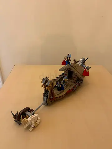 Retired LEGO Marvel The Goat Boat