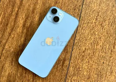 Apple iphone 14 Sky blue colour 128gb Bettery health 80% and screen fholder change
