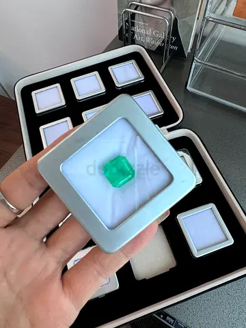 Emerald from Colombia Muzo loose gem stone