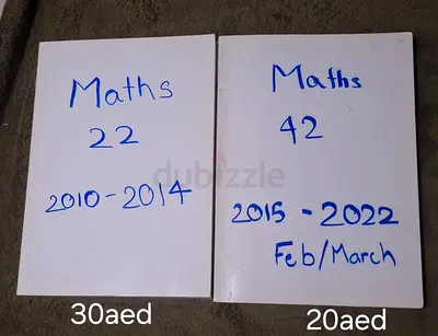 2 IGCSE MATHS PAST PAPER BOOKS- AFFORDABLE