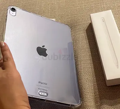 iPad Air (Purple) with Apple Pencil — Perfect Condition