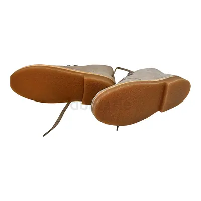 Light beige womens ankle boots - size available, gently used