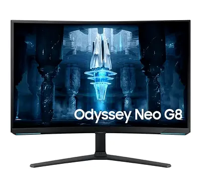 Samsung 32 Odyssey Neo G8 BG850, 4K Curved Gaming Monitor With 240Hz Refresh Rate 1ms Like New