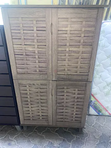 Brand new shoe rack oak color