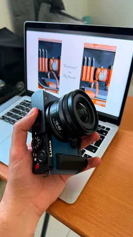 Panasonic Lumix Mirrorless Camera with 18-40mm Lens - Good Condition