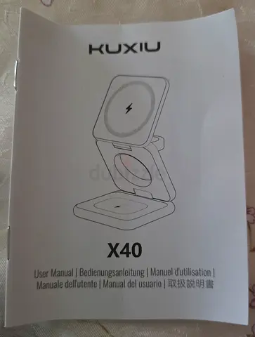 Brand New 3-in-1 Wireless Charger  Foldable Stand