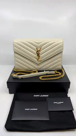 Saint Laurent Cassandre Chain Wallet