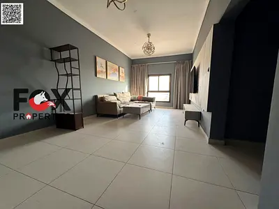 Two Bedroom Apartment for Annual Rent Al Rawda 2 Ajman Balcony Spacious Unit Prime Location
