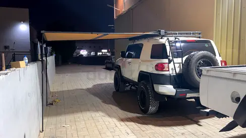 FJ CRUISER ROOF RACK + ARB AWNING