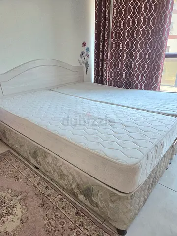 Two Single Bed with Mattress