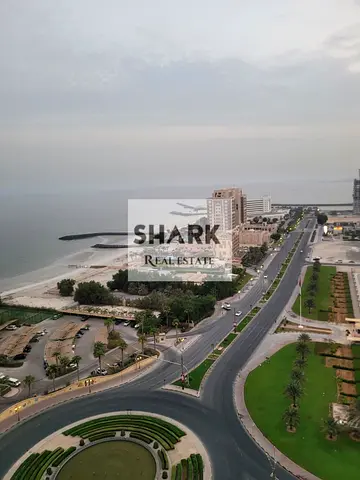 Fully Furnished 1 Bedroom Apartment for Monthly Rent in Al Ittihad Towers – Al Nakheel – Direct Corniche View
