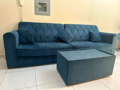 sofa set with teapoy for sale.Please contact 0525853323