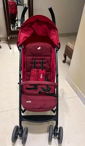 Joie Lightweight Red Compact Stroller - Good Condition