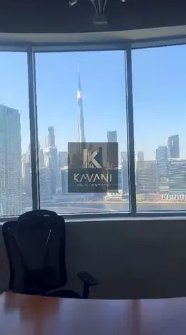 Spacious Office for Rent | Burj Khalifa View | Ready to Move