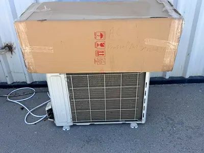 Used Outdoor AC Condenser Unit (Working Condition) with Packaged Parts with bill and warranty